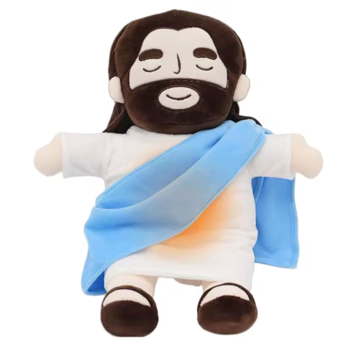 Peluche de Jesús  Que Respira Luz y Paz para tu Corazón